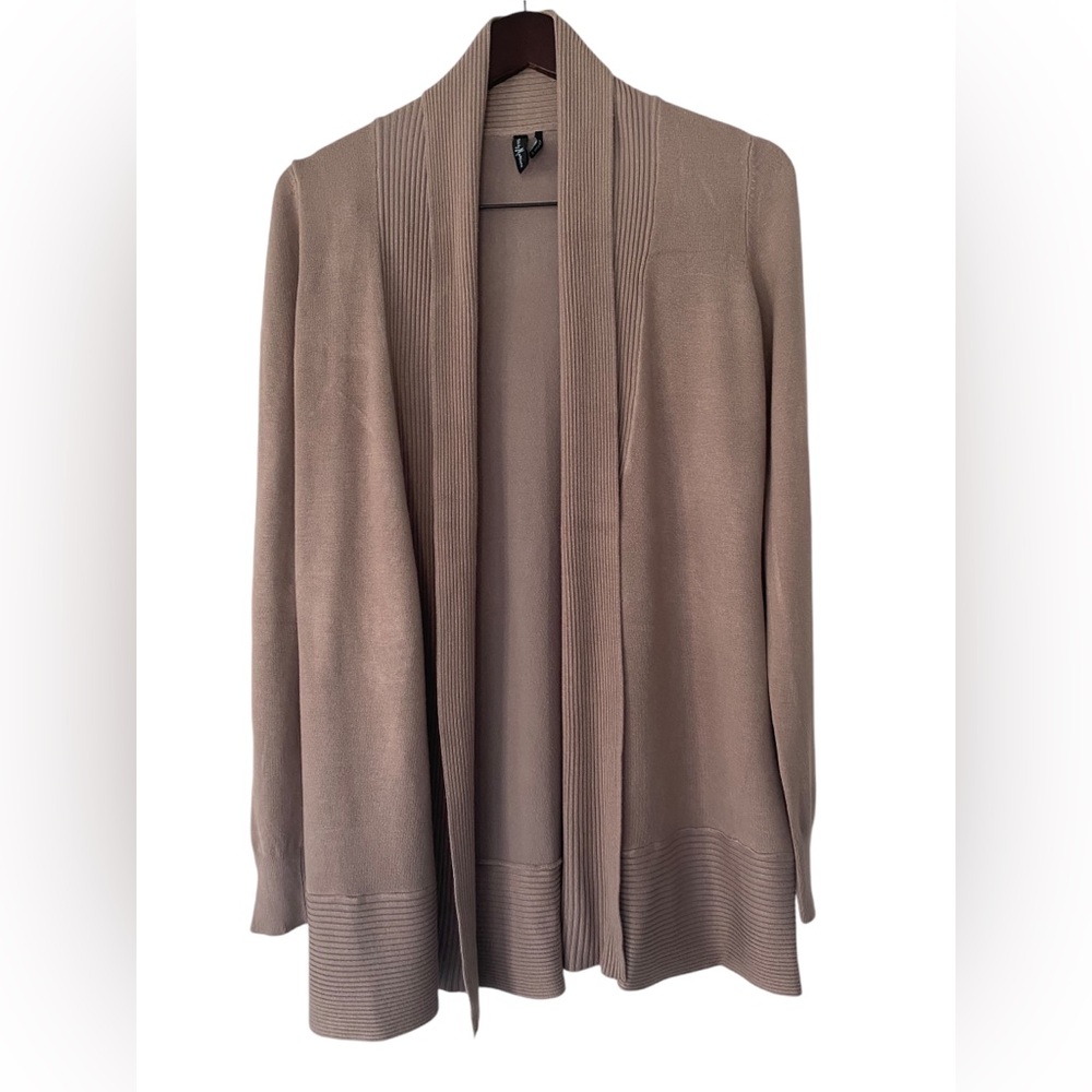 Marciano Beige/Tan Open Front Long Cardigan - Size XS